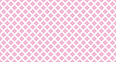 Pırıl pırıl benekli desen. Doku yineleniyor. Renkli puantiyeli arka plan. Pembe benekli desen. Pembe polka ambalaj dokusu. Vektör illüstrasyonu