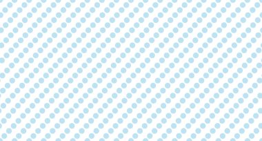 Pırıl pırıl benekli desen. Doku yineleniyor. Renkli puantiyeli arka plan. Mavi benekli desen. Mavi polka ambalaj dokusu. Vektör illüstrasyonu