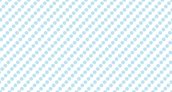シームレスなポルカドットパターン ベクトル繰り返しテクスチャ 色のパステルの背景を持つポルカドット 青い水玉模様 ブルーポルカ包装の質感 ベクターイラスト — ストックベクタ