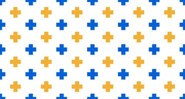 Geometrisches Nahtloses Muster Abstraktes Nahtloses Muster Einfacher Geometrischer Hintergrund Vektorillustration — Stockvektor