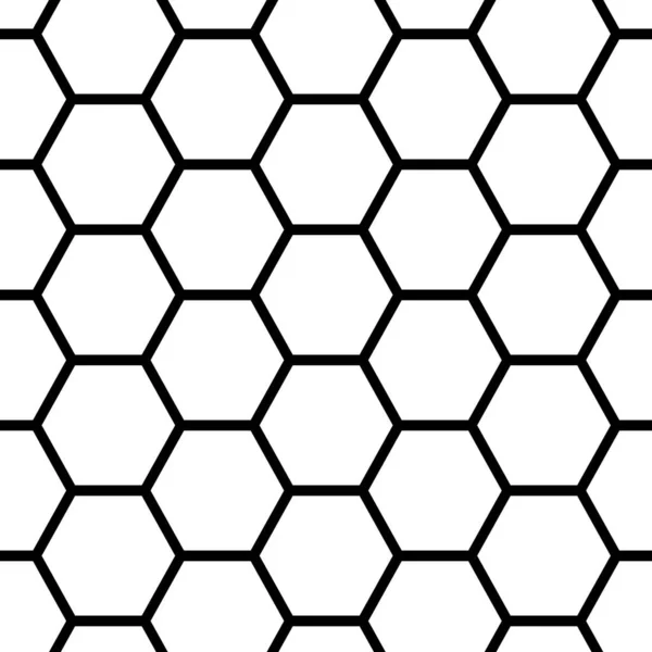 Honeycomb Sömlöst Mönster Abstrakt Geometrisk Bikaka Sömlöst Mönster Hexagonmönster Vektorillustration — Stock vektor