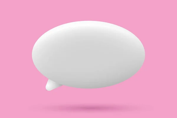 Speech Bubble Icon Chat Icon Значок Сообщения Чата Белое Текстовое — стоковый вектор