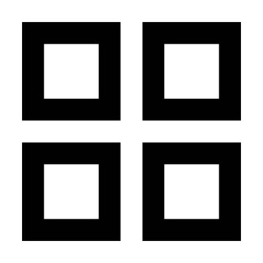 Uygulama simgesi. Web sitesi UI tasarımı için uygun