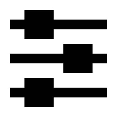 Ayarlar simgesi. Web sitesi UI tasarımı için uygun