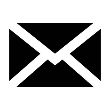 E- posta simgesi. Web sitesi UI tasarımı için uygun