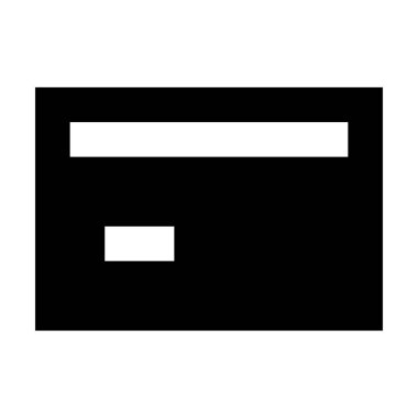 Kredi kartı simgesi. Web sitesi UI tasarımı için uygun