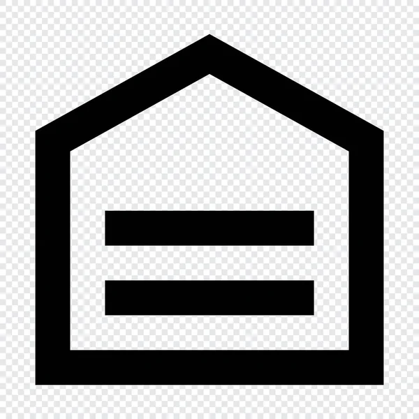 Home Icon Suitable Website Design — Stock Vector
