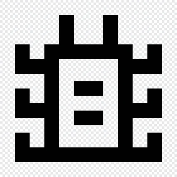 Bug Icon Suitable Website Design — Stock Vector