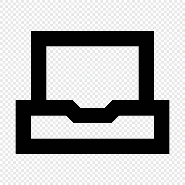 Laptop Symbol Geeignet Für Website Design — Stockvektor