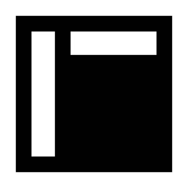 Layout Symbol Geeignet Für Website Design — Stockvektor