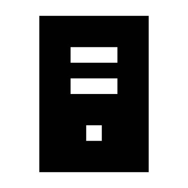 Kişisel Bilgisayar simgesi. Web sitesi UI tasarımı için uygun