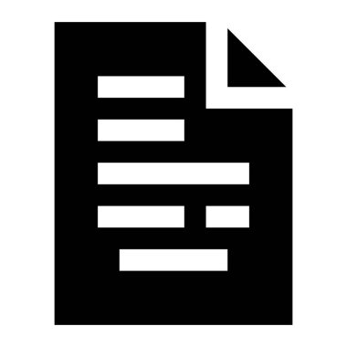 Dosya simgesi. İnternet teknolojisi kavramı. Satır biçiminde simge