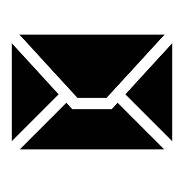 Posta simgesi. İnternet teknolojisi kavramı. Satır biçiminde simge