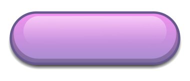 Modern moda düğmesi. Boş web düğmesi. Renkli gradyan düğmesi. Mor gradyan düğmesi