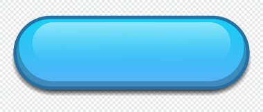 Modern moda düğmesi. Boş web düğmesi. Renkli gradyan düğmesi. Mavi gradyan düğmesi