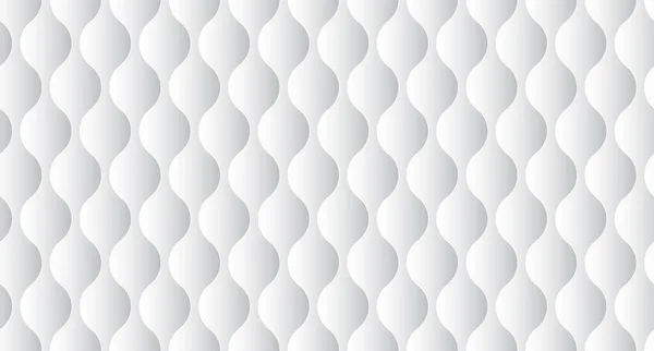Eenvoudige Bekleding Gewatteerde Achtergrond Witte Lederen Textuur Sofa Achtergrond Naadloze — Stockvector