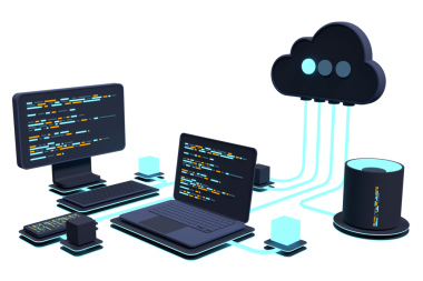 Bulut teknolojisi bilgisayar konsepti. Modern bulut teknolojisi. Veri merkezi izometrik konsepti. Veri tabanında 3 boyutlu bulut teknolojisi. Web sunucu konsepti. 3B görüntüleme