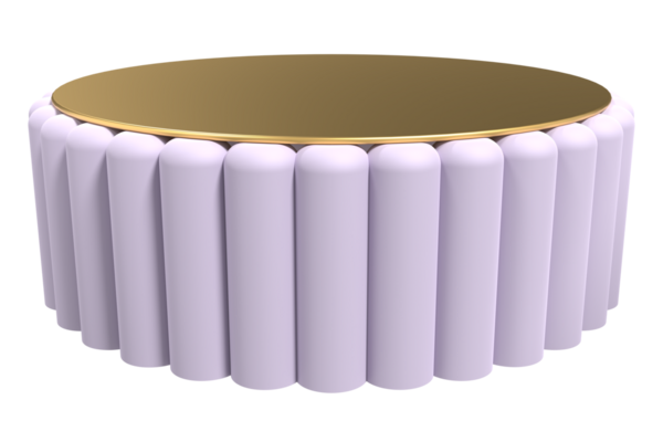 Boş mor altın 3D podyum sahnesi. Boş yuvarlak altın podyum sahnesi. Boş lüks kaidesi. 3B görüntüleme