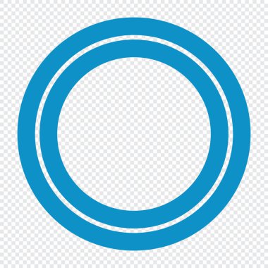 Modern geometrik harf OO logosu. OO paraf daire çizgisi logosu