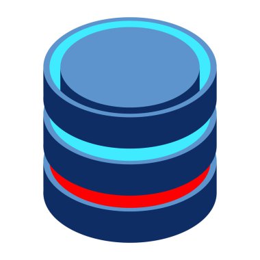 İzometrik bulut veritabanı. Bulut bilgisayarı ve dosya bulut deposu. Modern teknoloji. Isome teknolojisi