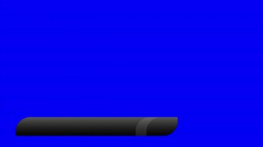 Alt üçüncü sancak animasyonu. Son dakika haberleri, televizyon, video ve medya kanalları için düşük üçüncü çubuk şablonu. Arayüz şablonu. 4K canlandırması