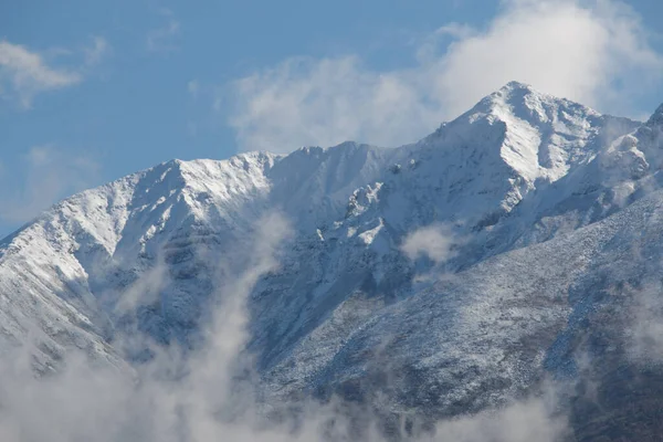 Montañas Nevadas Invierno Hokkaido Japón —  Fotos de Stock