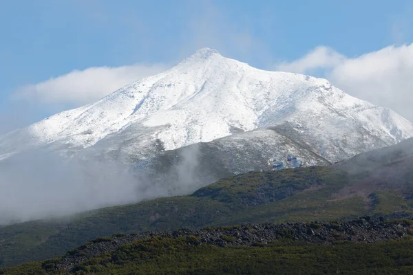 Montaña Volcánica Nevada Otoño —  Fotos de Stock