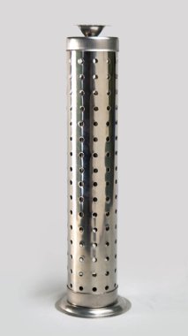 Incense Stick Holder, Agarbatti Stand, Paslanmaz Çelik Tütsü Tutucu Agarbatti Ev, Ofis ve Tapınak Kullanımı için idealdir. Gümüş rengi.