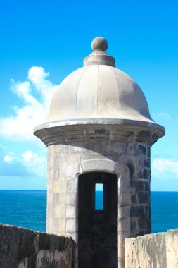 Castillo San Fleipe del Morro 'daki Garita, Eski San Juan, Porto Riko
