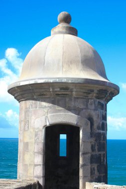 Castillo San Fleipe del Morro 'daki Garita, Eski San Juan, Porto Riko