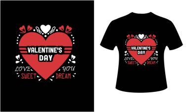 Sevgililer Günü Siyah Tişört Grafik Tasarım Paket Vektör Aşığı Gül Sevgilisi Sevgilisi