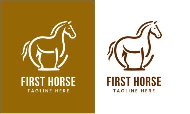 At logosu dizayn şablonu