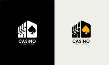 Kumarhane logo tasarım konsepti simgesi