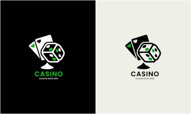 Kumarhane logo tasarım konsepti simgesi