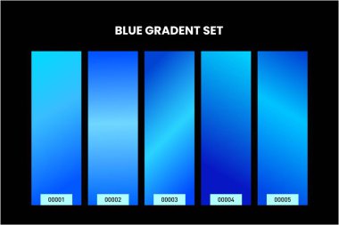 Gradient Color Swatch design clipart