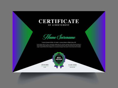 profesyonel Sertifika Metin Örnekleri tasarımı