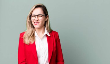 looking puzzled and confused. business concept