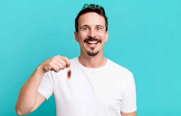 Adult Man Insects Pest Concept — Stok fotoğraf