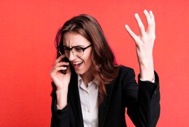 genç güzel iş kadını