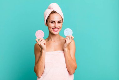 hispanic pretty young woman. beauty and make up concept