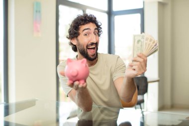 genç model tasarruf veya para kavramı