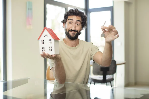 Model Holding House Home Concept — Stock Photo, Image