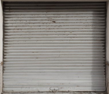 çelik çit ve soyut kopyalama alanı dokusu veya arkaplan