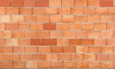 kiremitli tuğla işçiliği arka planı veya dokusu