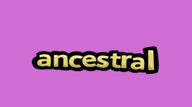 ANCESTRAL tarafından yazılmış pembe ekran animasyon videosu
