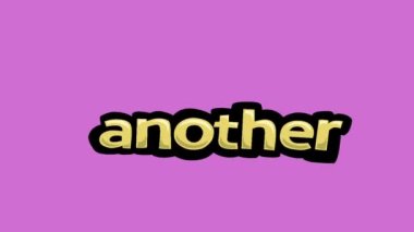 Başka bir pembe ekran animasyon videosu yazıldı