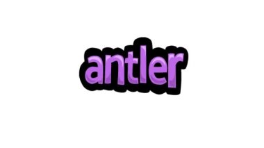 ANTLER tarafından yazılmış beyaz ekran animasyon videosu
