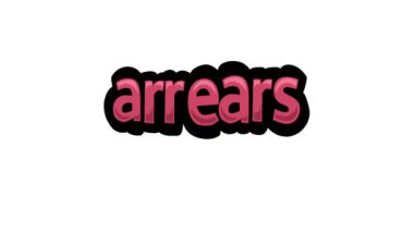 ARREARS tarafından yazılan beyaz ekran animasyon videosu