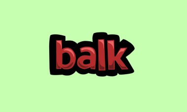 Green screen animation video written balk very cool and very simple