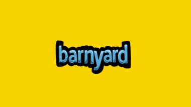 BARNYARD tarafından yazılan sarı ekran animasyon videosu